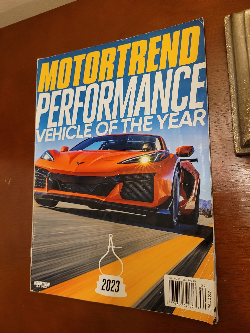 MotorTrend Performance Vehicle of the Year April 2023 Magazine
